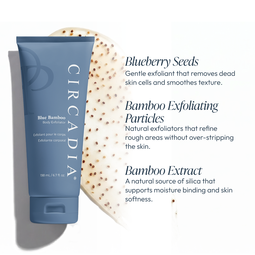 Circadia Blue Bamboo Exfoliator For Body - View 3